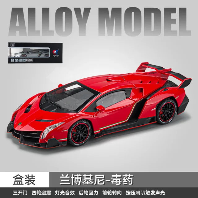 1:24 Diecast Lamborghini Veneno Model Car